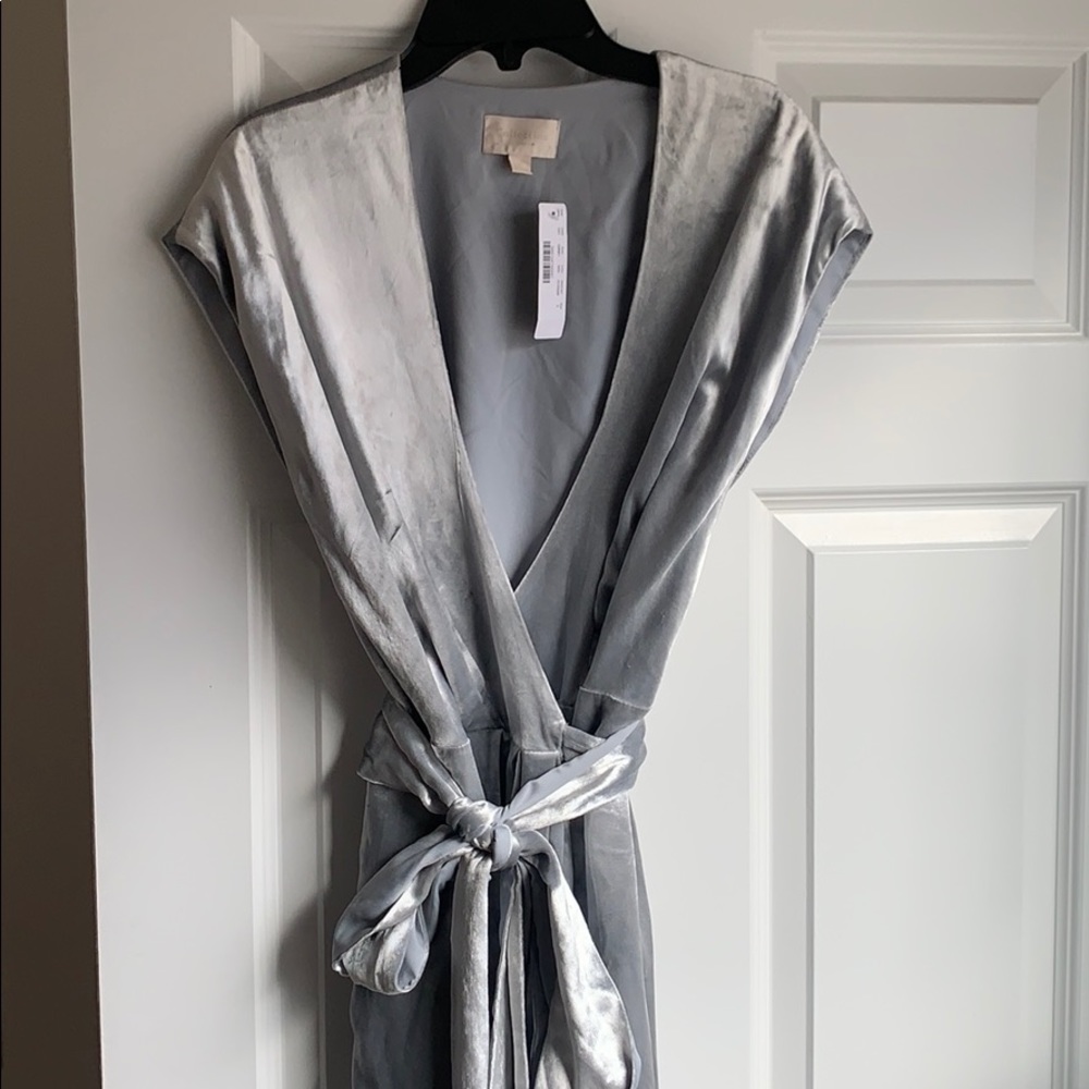 NWT J. Crew Velvet Wrap Dress
